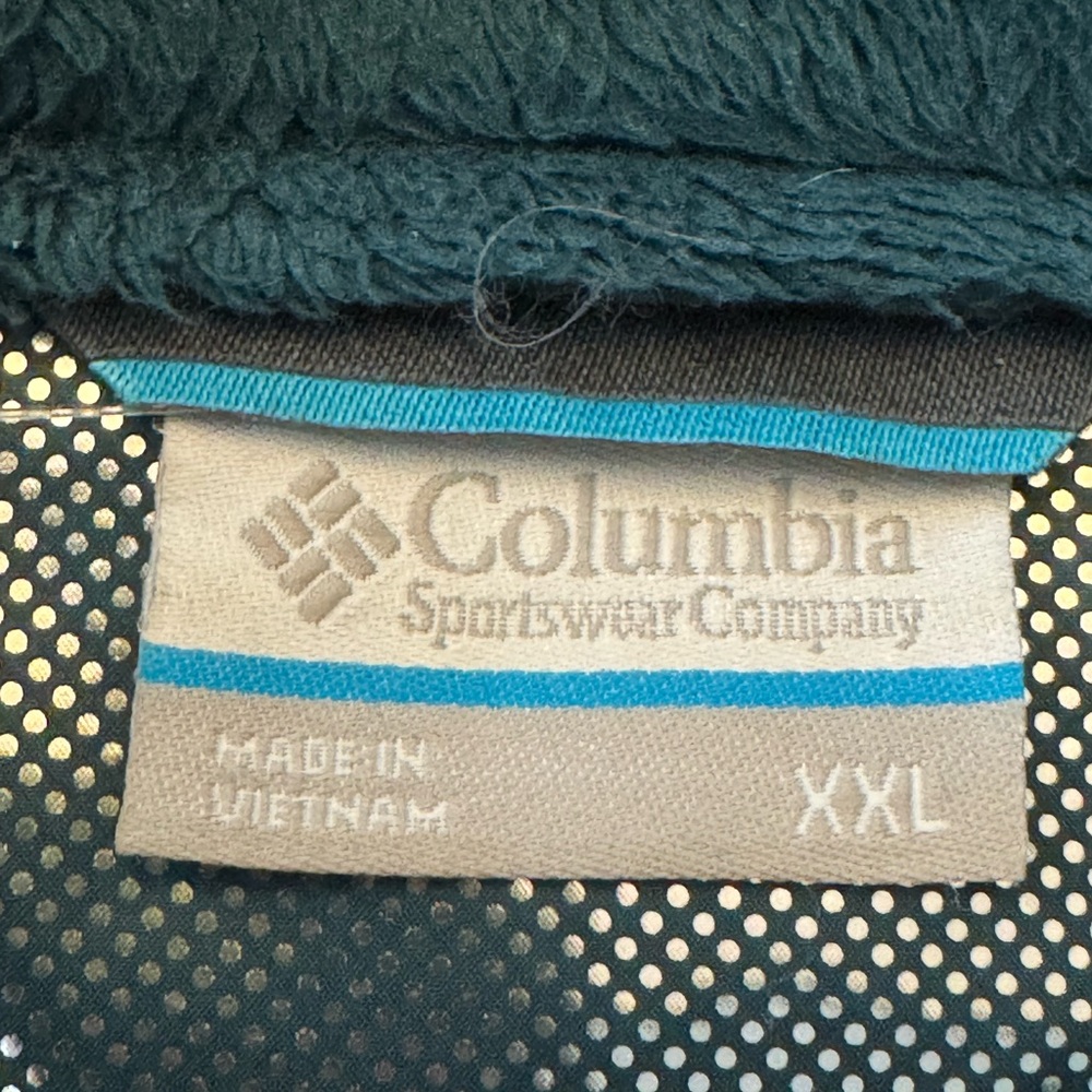 Columbia Womens Powder Lite Dark Seas Omni Heat Jacket Size XXL (LIKE NEW) - Picture 4 of 10
